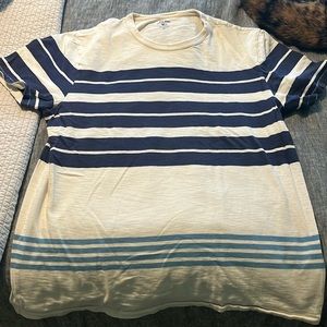 JCrew men’s striped t-shirt